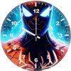 spider man glowing jk wall clock