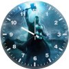 thor lightning thunder bs wall clock