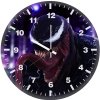 venom big mouth art 1r wall clock