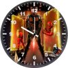 deadpool and wolverine collide eh wall clock