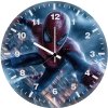 spider man red and blue legend wd wall clock