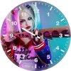 harley quinn newcosplay 5x wall clock