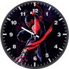 spiderman 2099 under watch av wall clock