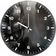 batman dark artwork hc wall clock