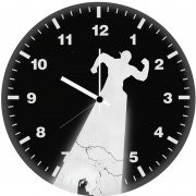 flash minimalism ie wall clock