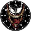 venom minimalism art 5k wall clock