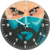 aquaman artwork fr wall clock