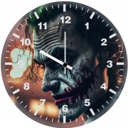 the strange joker 0x wall clock