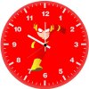 flash minimalism art ft wall clock