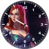 mera aquatic elegance wh wall clock