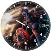 captain america skies of justice ef wall clock