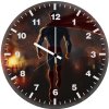 superman up artwork hd wall clock