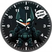 batman do you bleed 5q wall clock