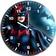 batwoman artwork j9 wall clock