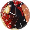 spiderman closeup arts 4r wall clock