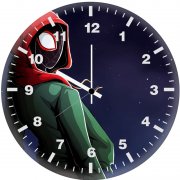 art miles morales new ed wall clock
