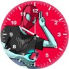 cool artwork spiderman 1n wall clock