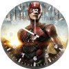 flash justice league hero 6r wall clock