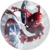 spiderman catching captain america shield jo wall clock