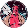 hellboy artwork new o6 wall clock