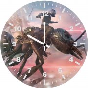 ant man illustration xh wall clock