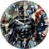 justice league dc comic art ei wall clock