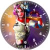harley quinn crime beat chronicles nj wall clock