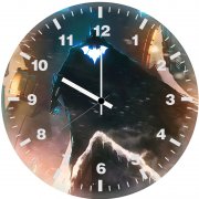 batman is coming 1c wall clock