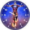 iron man in action do wall clock