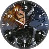lady venom art na wall clock