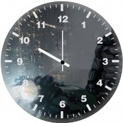 batman concept design ge wall clock