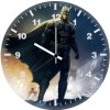 batman x deathstroke vengeance wn wall clock