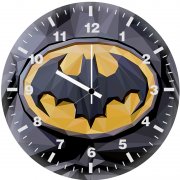 batman polygon art 4p wall clock