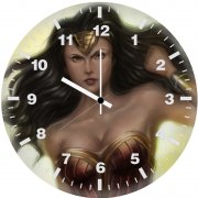 artwork new wonder woman wn wall clock