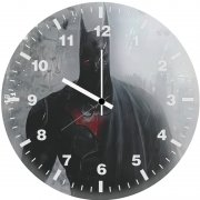 batman knight art io wall clock