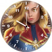 artwork captain marvel f6 wall clock