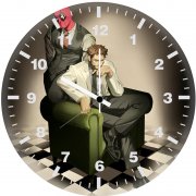 deadpool and wolverine calmness lu wall clock