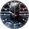 batman in batcave p1 wall clock