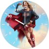 melissa benoist as supergirl vf wall clock