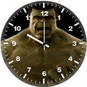 crying hulk nm wall clock