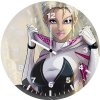 gwen stacy digital artwork qd wall clock
