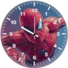 spiderman masked vigilante 0n wall clock