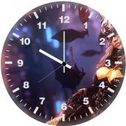 batgirl dc cb wall clock