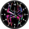 spider man across the spider verse logo 0i wall clock