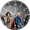 art of justice league 3a wall clock
