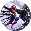 venom vs spider man m0 wall clock