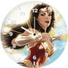 artwork wonder woman wa wall clock