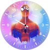spiderman miles morales sense hb wall clock