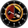 deadpool and wolverine insignia bu wall clock