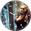 harley quinn smoking cigarette 6c wall clock